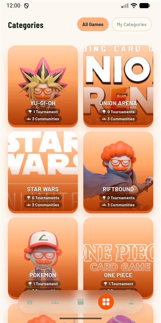 Game categories